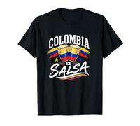 Salsa Colombiana Musica Bandera Colombiana Orgullo Parcero Camiseta