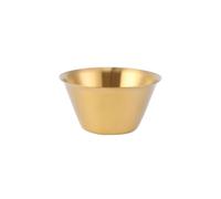 Salsa de acero inoxidable 304 comercial con exquisita personalidad de lijado comercial (oro de ala ancha)
