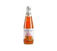 Salsa de Chile Dulce Tailandesa 735 ml Formato Grande sin gluten para dip, wok y glaseado, sabor agridulce con picante suave