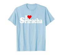 Salsa DE Chili Picante I Love Heart Sriracha Camiseta