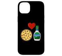 Salsa de condimentos Divertidos para Amantes de la Pizza con aderezo Ranchero Carcasa para iPhone 14 Plus
