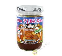 Salsa de guiso de carne de res Bo Kho POR KWAN 225g Tailandia