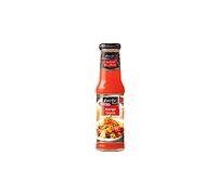 Salsa de Mango con Chile 250 ml Estilo Tailandés Picante Medio Dip Agridulce para Rollitos, Wontons, Pollo y Noodles