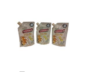 SALSA DE PIÑA - LA CONSTANCIA- COLOMBINA - CON PIÑA 100% NATURAL - 200 G (PACK DE 3)