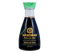 Salsa de soja baja en sodio 150 ml con dispensador, sabor umami suave para sushi, ramen, woks y marinados