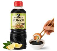 Salsa de soja cítrica Ponzu, Soja Japonesa, es ideal para marinar carnes, aderezar ensaladas, o como dip para sushi y sashimi, ngredientes son 100% naturales sin aditivos ni conservantes, 1000 ml