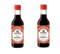 Salsa de soja dulce 250 ml en botella de vidrio, toque caramelizado para marinar, glasear y aderezar arroz, noodles, bowls y carnes