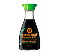 Salsa de Soja Kikkoman Baja en Sal 150 ml con dispensador
