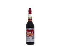 Salsa de soja ligera 610 ml en botella de vidrio, thin soy sauce para cocinar, marinar y aderezar, sabor suave y equilibrado estilo asiático