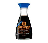 Salsa de soja tamari sin gluten 150 ml con dispensador antigoteo, sabor umami para sushi, wok, ramen y marinados, apta veganos