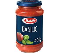 Salsa de tomate BARILLA con albahaca en tarro de cristal, 400 g, 3 unidades