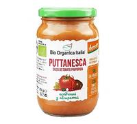 Salsa de Tomate Puttanesca con Olivas y Alcaparras Bio Organica Italia 325 ml