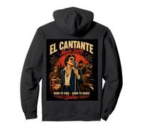 Salsa El Cantante Modo Retro Latino Dance Música Sudadera con Capucha
