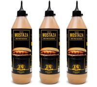 Salsa Leo Boeck -Salsa MOSTAZA- 3 BIBERONES 750ml