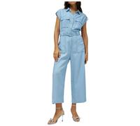 Salsa - Mono vaquero con pierna acampanada - Jumpsuits & Playsuits - Mujer - Azul - L -