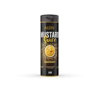 Salsa Mostaza - 0% Grasa, 100% Sabor - de HSN | 350 g = 35 Tomas por Servicio | Baja en Azúcares y Calorías | Mínimo empleo de aditivos | Tapón Antigoteo | Apto Dietas Veganas, Keto y Sin Gluten