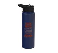 Salsa Música Fuels My Passion Latin Dance Vintage Estética Stainless Steel Insulated Water Bottle