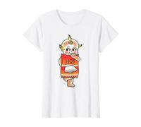 Salsa Picante Kewpie Baby Picante Camiseta gráfica económica, Mujer, Blanco, XL