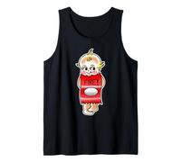Salsa Picante Kewpie Baby Picante Fuego Camiseta sin Mangas