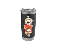 Salsa picante Kewpie Baby Picante Vaso térmico de acero inoxidable de doble pared