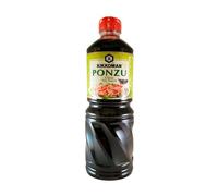 Salsa Ponzu japonesa 1 L con soja y limón, condimento umami cítrico para marinados, dips y aliños, apta veganos