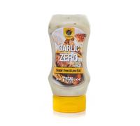 Salsa Rabeko Zero - Aderezo de Ajo Picante, 1 x 350 ml sin azúcar y bajo en grasas - productos saludables bajos en carbohidratos con menos calorías y materiales
