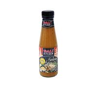 Salsa Satay Asiática de Cacahuete 200 ml Estilo Indonesia para Brochetas, Marinados, Wok, Noodles y Dips Sabor Tostado Cremoso