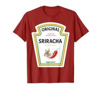 Salsa Sriracha Halloween 2024 Disfraz Familia Mostaza Ketchup Camiseta