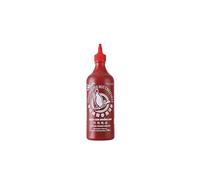 Salsa Sriracha Super Hot 730 ml estilo tailandés 70% chile rojo, picante intenso para noodles, ramen, wok, sushi, pizza y marinados, botella con boquilla dosificadora