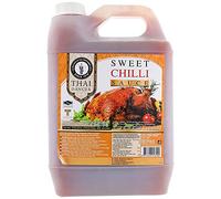 Salsa Sweet Chili Tailandesa 5 L en garrafa con asa, agridulce y picante suave para dips, glaseados y woks, sin gluten