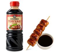 Salsa Teriyaki Marinada, Salsa Japonesa, Apta para cualquier tipo de carnes, pescados y brochetas a la brasa o asadas, ingredientes 100% naturales, Ideal para carnes, pescados y verduras, 975 ml