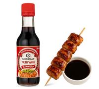 Salsa Teriyaki Marinada, Salsa Japonesa, Apta para cualquier tipo de carnes, pescados y brochetas a la brasa o asadas, ingredientes 100% naturales, Ideal para carnes, pescados y verduras, 250 ml