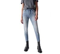 Salsa Vaqueros Secret Glamour Push Pitillo en Denim Lavado