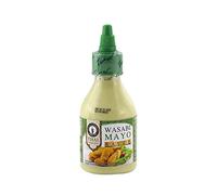 Salsa Wasabi Mayo 200 ml cremosa sin huevo y sin gluten con tapón dosificador ideal para sushi poke bowls pescado marisco hamburguesas y dipear