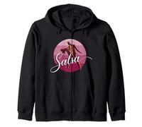 Salsa y música Latina es lo Mejor para la Danza de Salsa Sudadera con Capucha