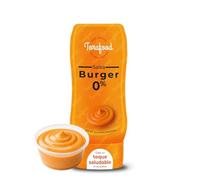 Salsa Zero Burger 330ml | 0% Azúcares Añadidos | Sabor Cremoso y Exclusivo | Ideal para Recetas Saludables | Torafood