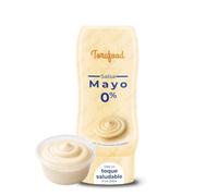 Salsa Zero Mayo 330ml | 0% Azúcares Añadidos | Cremosa, Suave y Deliciosa | Ideal para Recetas Saludables | Torafood