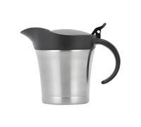 Salsera Con Tapa - Olla Para Servir Salsa Con Tapa De 450 Ml | Ollas De Salsa De Acero Inoxidable Para Ensalada De Buffet, Bodas, Reuniones, Fiestas, Cocina, Catering, Hoteles Y Otros