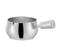 Salsera de acero inoxidable 304 (60 ml/100 ml) con pico Eagle, cepillada y soldada con láser. Ideal for restaurantes. Platillo(Silver,Small)