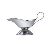 Salsera de acero inoxidable - Salsera for teppanyaki de carne (80 ml/150 ml/240 ml) - Dispensador de condimentos con diseño de boca de halcón Platillo(150ml)