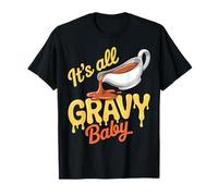 Salsera Divertida para la Cena de Acción de Gracias de It's All Gravy Baby Camiseta