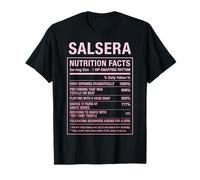 Salsera Salsa Queens Amantes del Baile de Salsa Camiseta