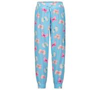 SALT AND PEPPER Mädchen Hose aus Viskose mit Schmetterling All Over Print Pantalones de Gimnasia para niñas y niñas, Azul Topacio, 110 cm