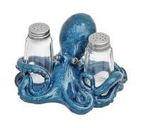 Salt and Pepper Shakers Set - Coastal Animal Figurine Seasoning Dispenser