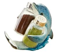 Salt and Pepper Shakers Set - Coastal Animal Figurine Seasoning Dispenser