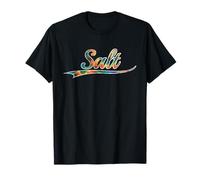 Salt Beach Life Sarcastic Attitude Tie Dye Vintage Varsity Camiseta