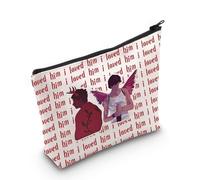 Salt-Burn Movie Inspired Gift I Loved Him - Bolsa de maquillaje con cremallera para fanáticos de J-ac-ob B-ar-ry, Bolsa para él