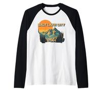Salt Lake City Camiseta Manga Raglan