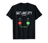 Salt Lake City está Llamando y Debo IR a Utah de Viaje Camiseta