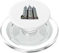 Salt Lake City Utah Temple Architecture Souvenir Hito PopSockets PopGrip para MagSafe